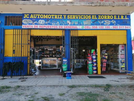 JC AUTOMOTRIZ Y SERVICIOS EL ZORRO E.I.R.L.